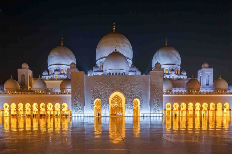 Honour For Digital Grand Mosque Abu Dhabi By Lekha Suraweera