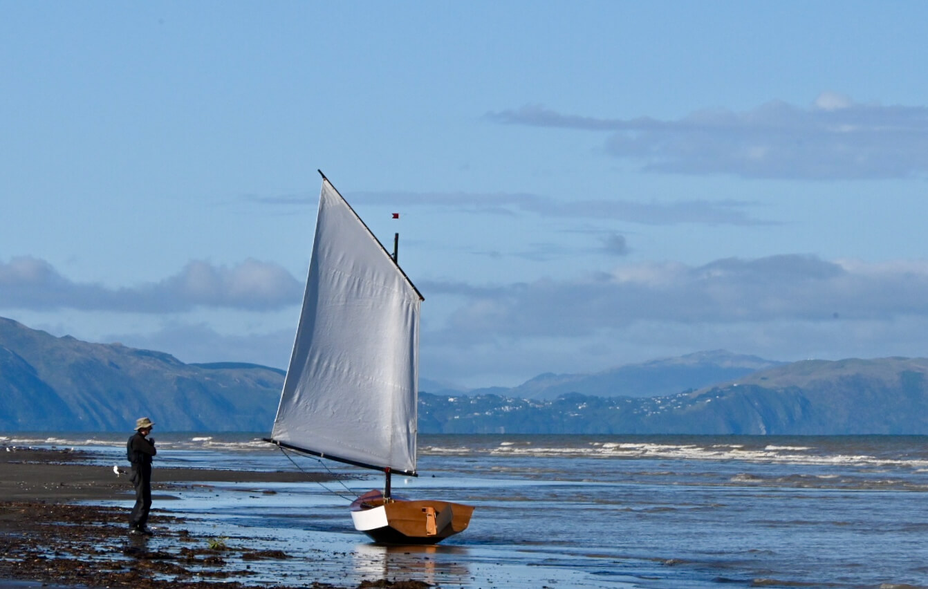 2nd For Digital Sea Scout Dinghy At Kapiti Coast NZ By Doug Paterson