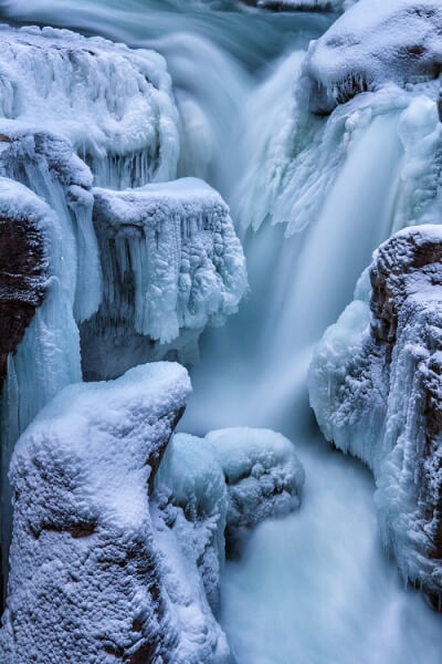 Honour For Sunwapta Falls By Michelle Strudwick