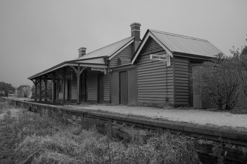 Merit For Old Black Mountain Station By Michael Mitchell