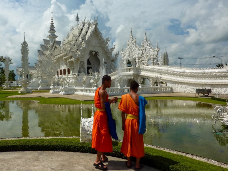 Merit For White Temple By Dorothy Harkins