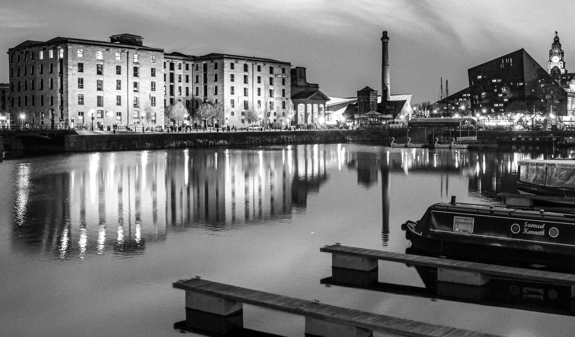 Merit For Digital The Albert Docks In Liverpool By John Langer