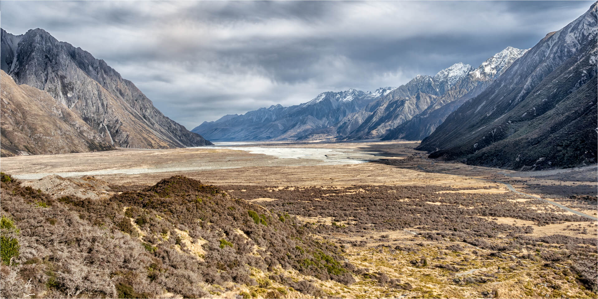 Merit For Digital Tasman Glacial Calley By Paul MacKay