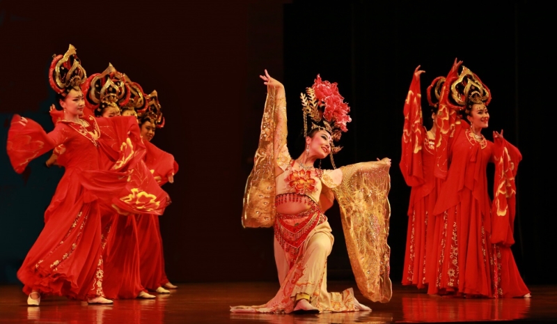 Merit For Chinese Dancers By Sam Fernando