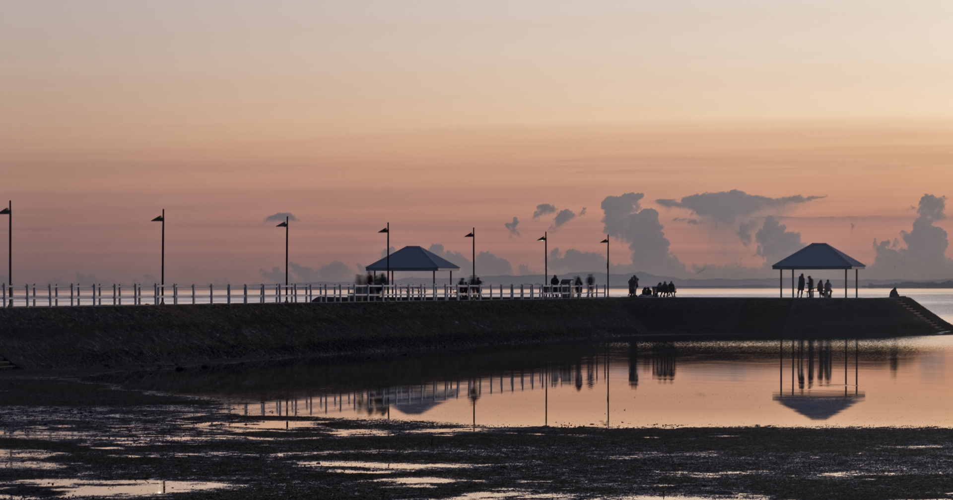 Merit For First Light At Wynnum By Michael Mitchell