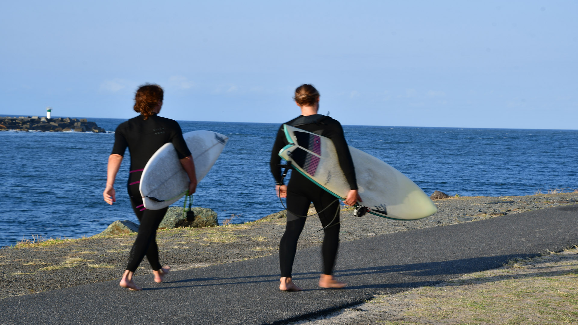 Merit For Going Surfing By Janet Richardson