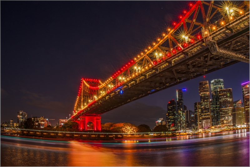 Honour For Story Bridge Lights By Ajantha Vithanage