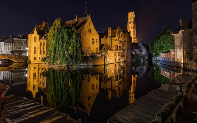 Merit For Reflecting On Brugge By Andrew Macrow