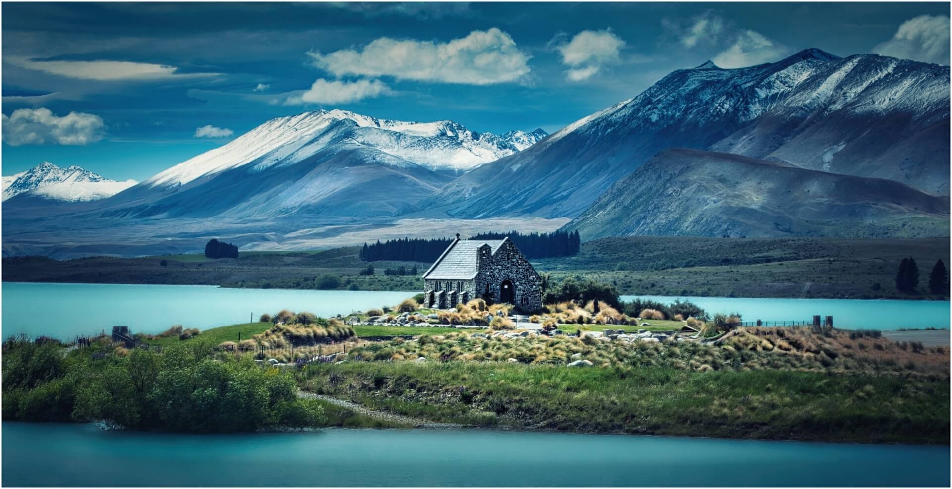 Honour For Digital Lake Tekapo   By Bill Van Diest