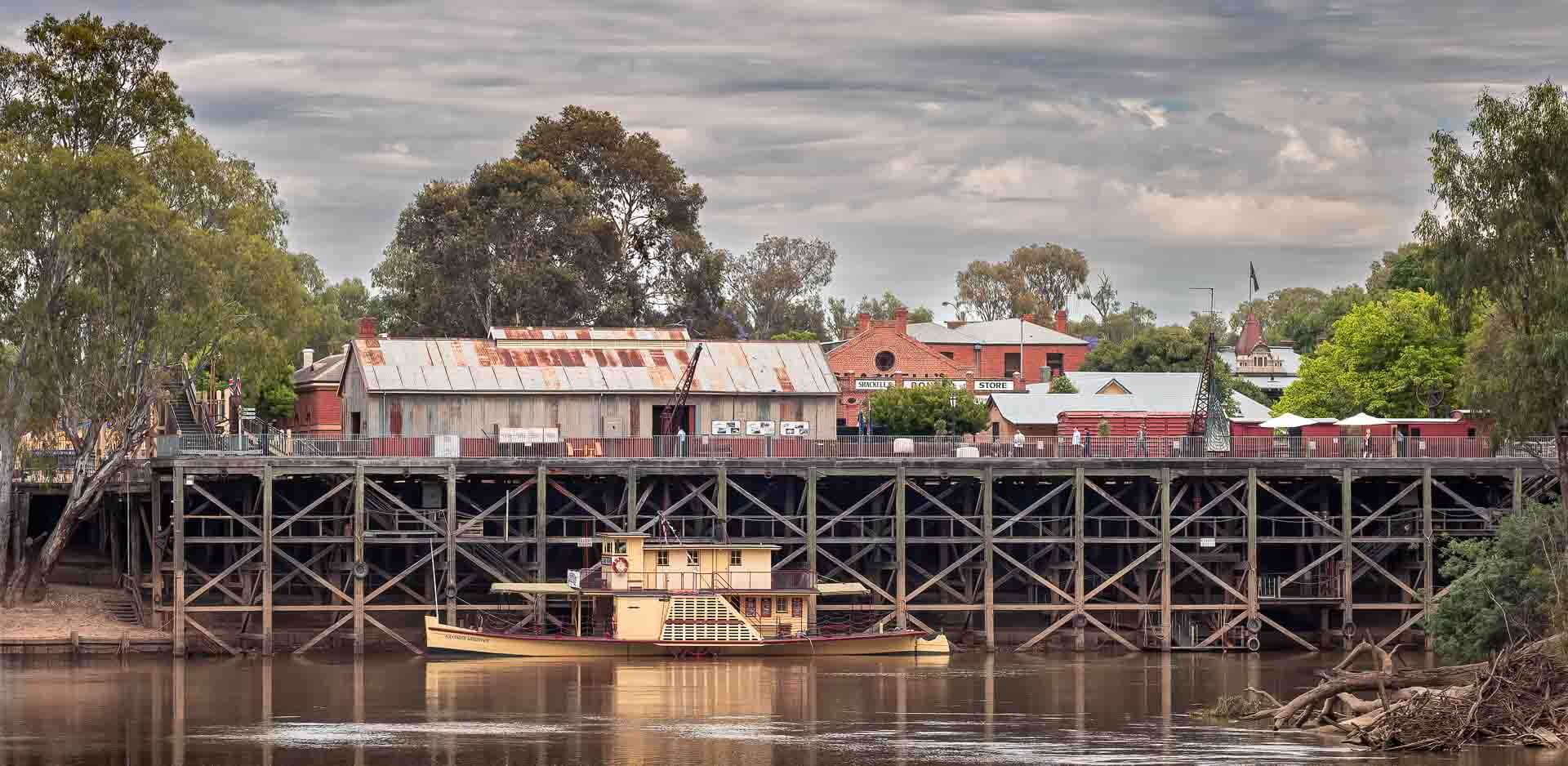 Honour For Print Port Of Echuca By Christine Jull