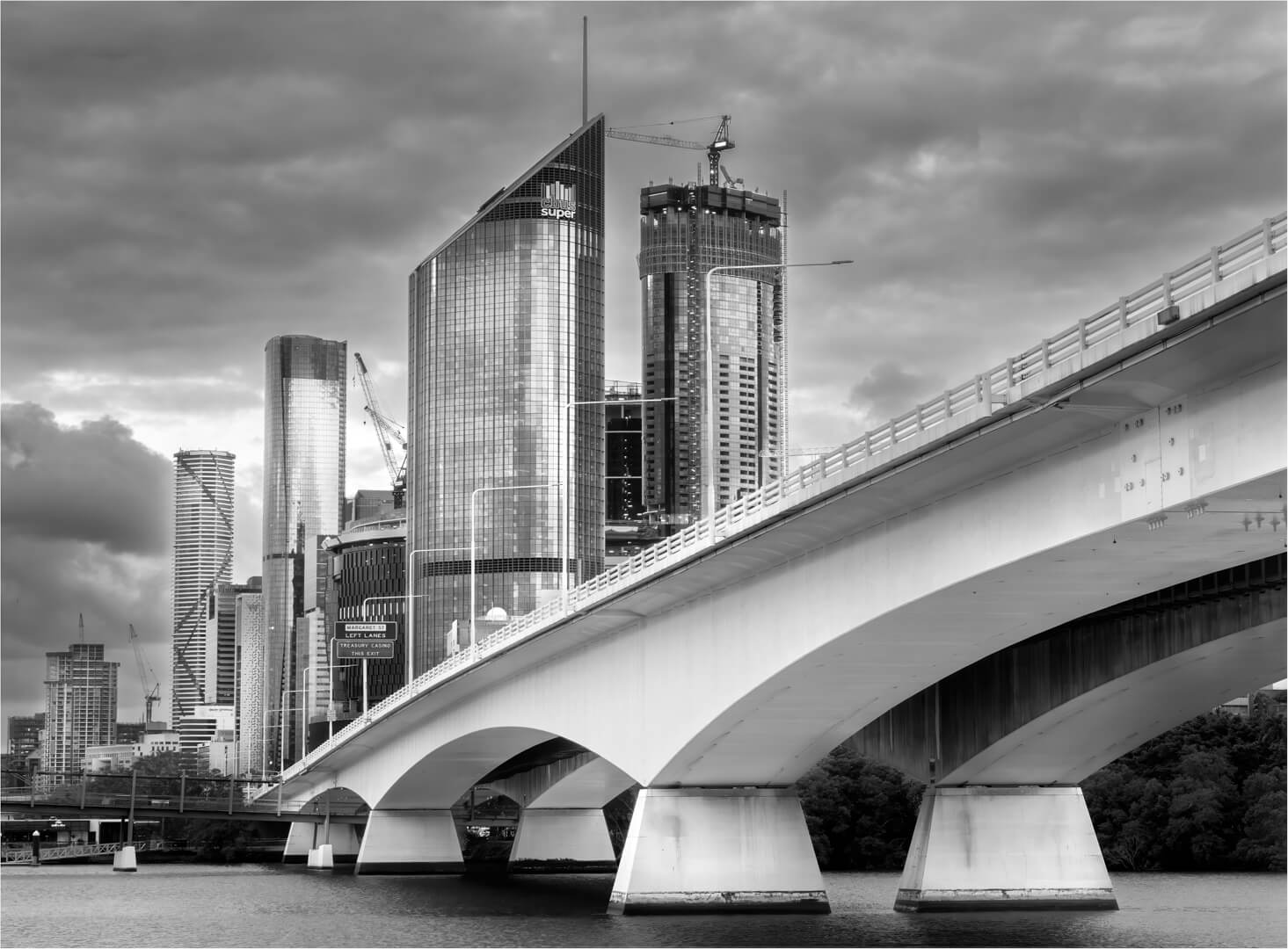 Merit For Print Bridge To Brisbane By Paul MacKay