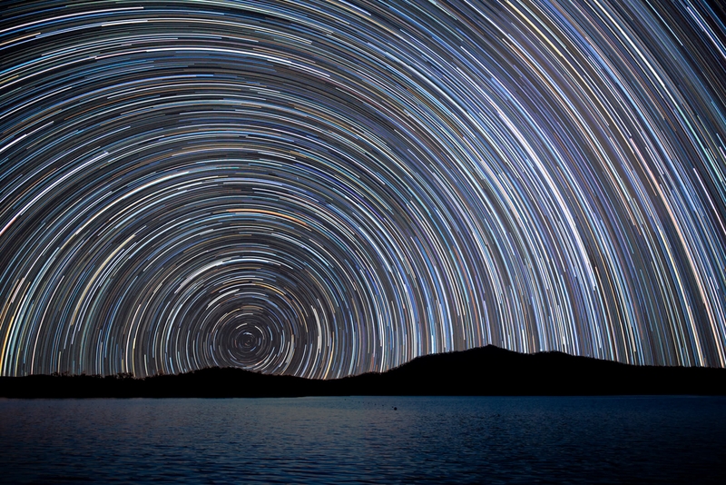 Honour For Digital Wyaralong Star Trails By Lekha Suraweera