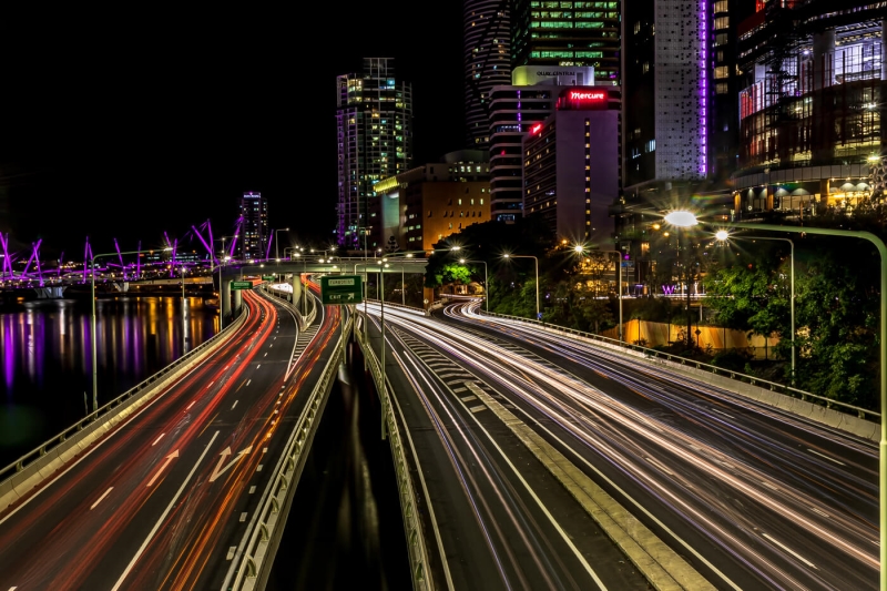 Honour For Light Trails In The City By Swarna Wijesekera