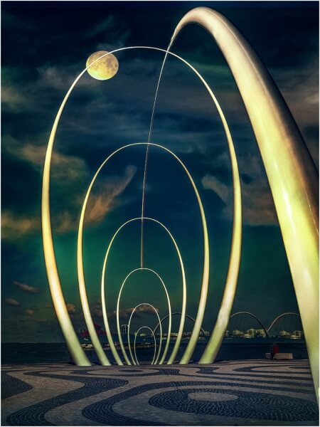 Merit For Spanda Sculpture Perth By Clive Hammond