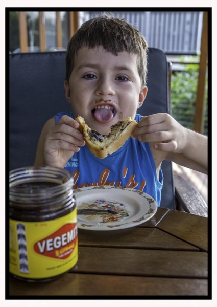 Merit For Vegemite Kid By Jan Kazakoff