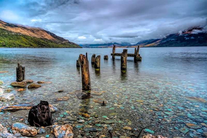Merit For Old Jetty By Sandra Anderson