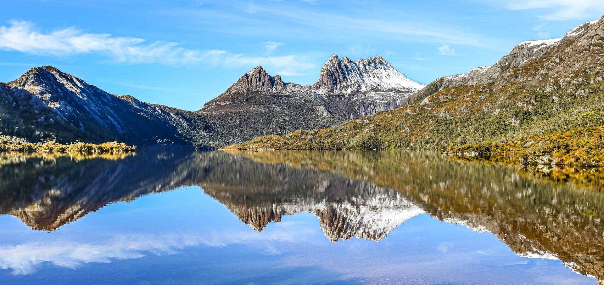 Merit For Print Cradle Mountain Reflections By John Langer