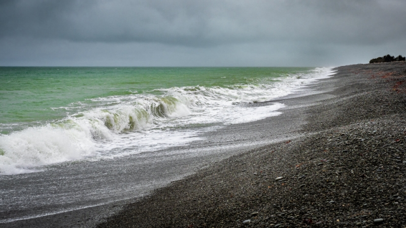 Merit For Black Cobble Coast By Hector Beveridge