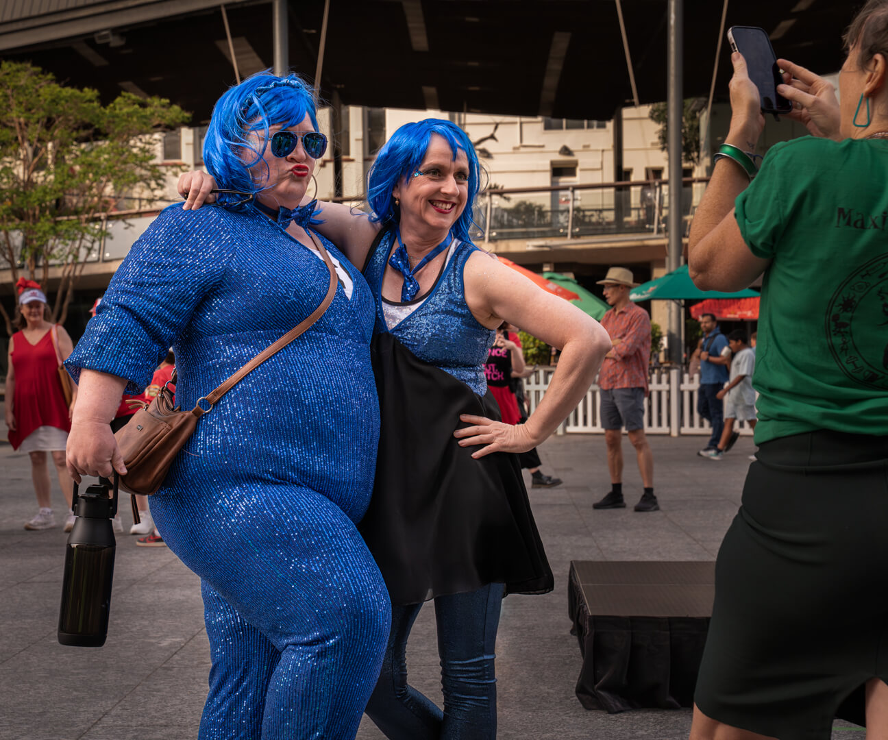 Merit For Print Best Buddies In Blue By Rose Parr