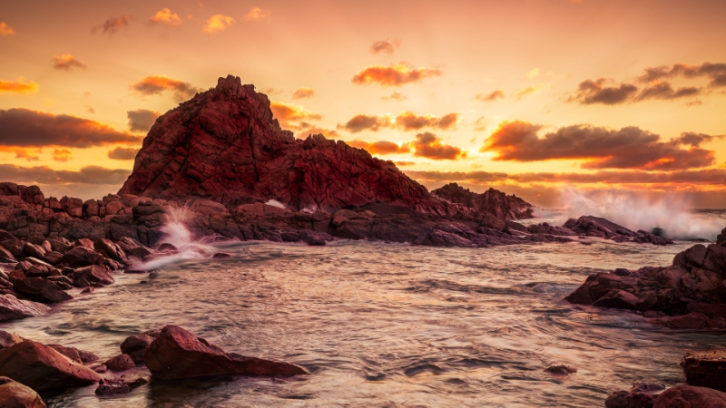Honour For Sugarloaf Rock Sunset By Geoffrey Hui