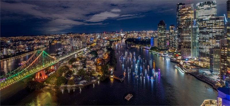 Honour For Print Brisbane Before Riverfire By Paul MacKay