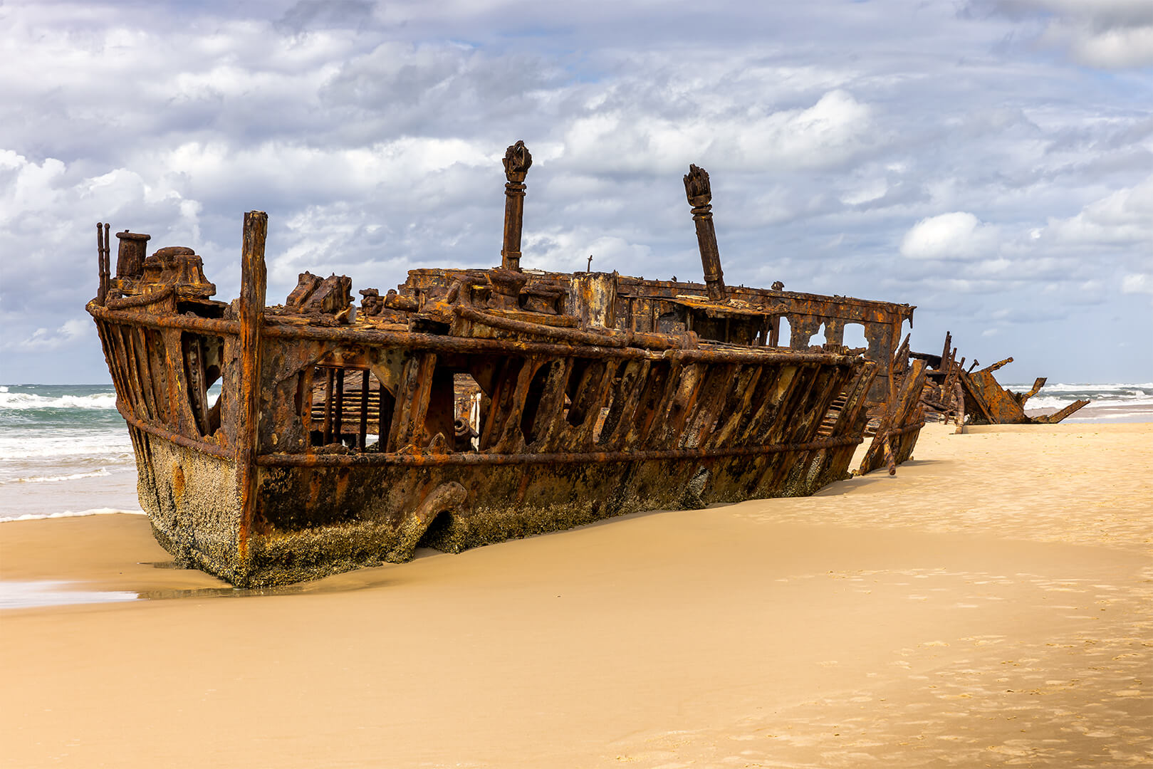 Merit For Digital A79 Rusting By The Sea Jpg By Rosslyn Garnett