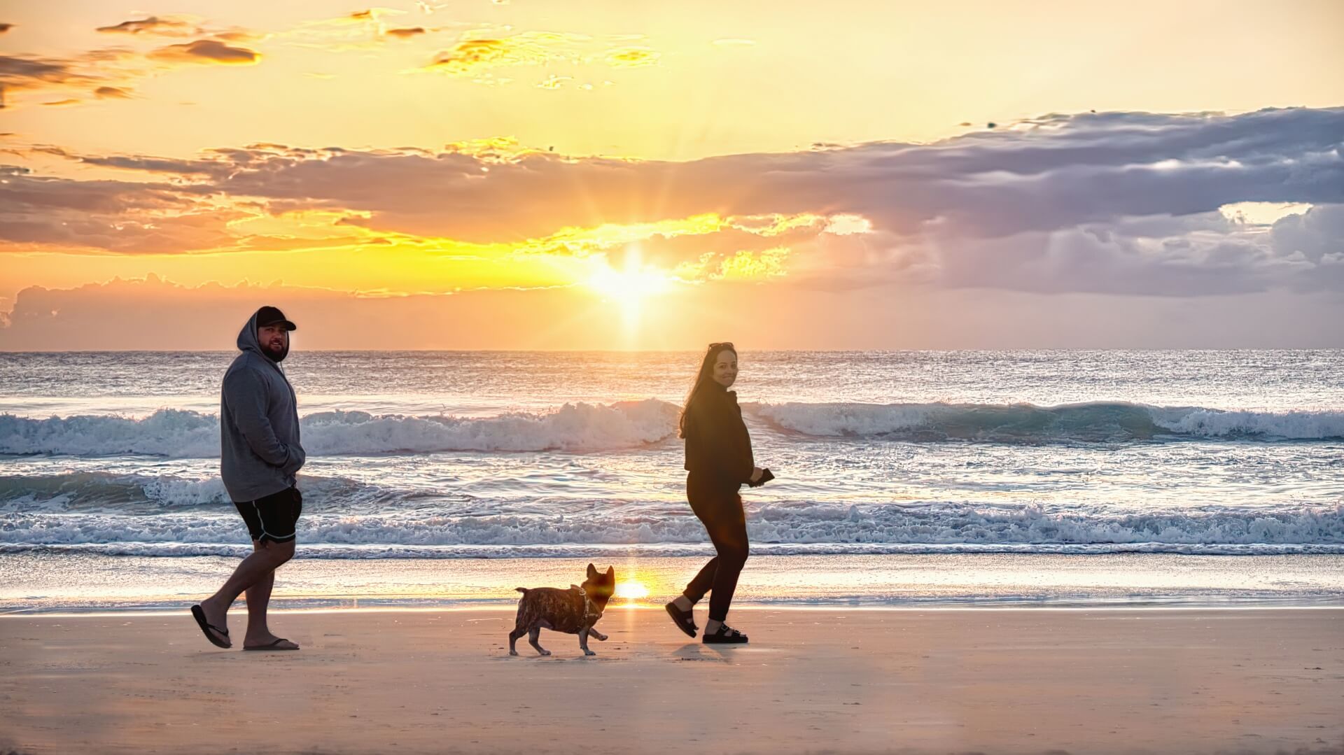 Merit For Digital Currumbin Morning  256  Happy Family By Robert Vallance