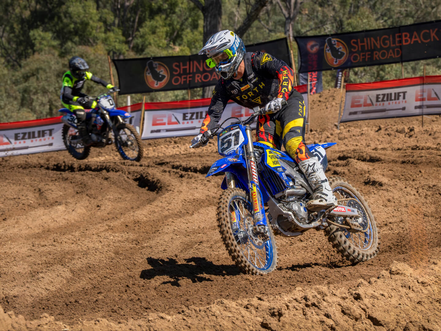 Honour For Print Dirt Bike Racing By Rose Parr