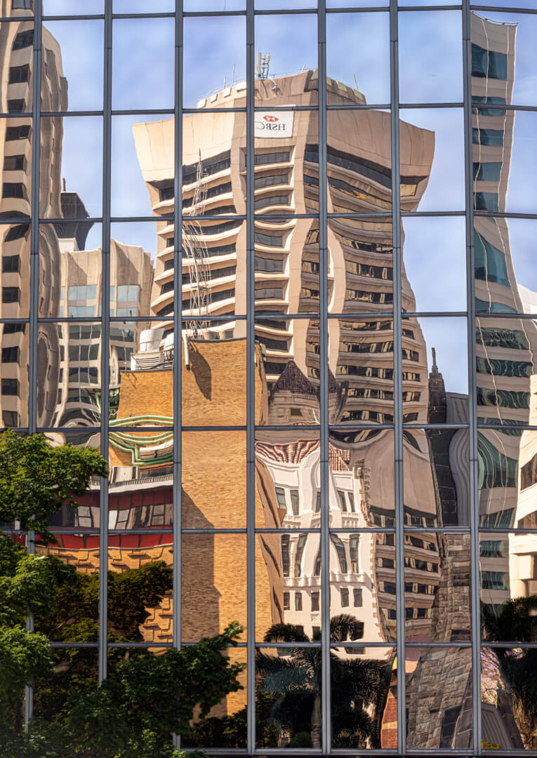 Merit For Digital Fractured Reflections By John Langer