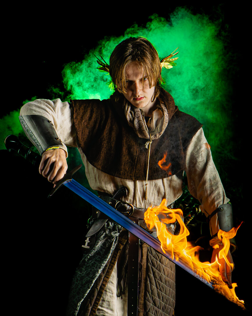 Merit For Digital Wielding The Flame By Gavin Carter