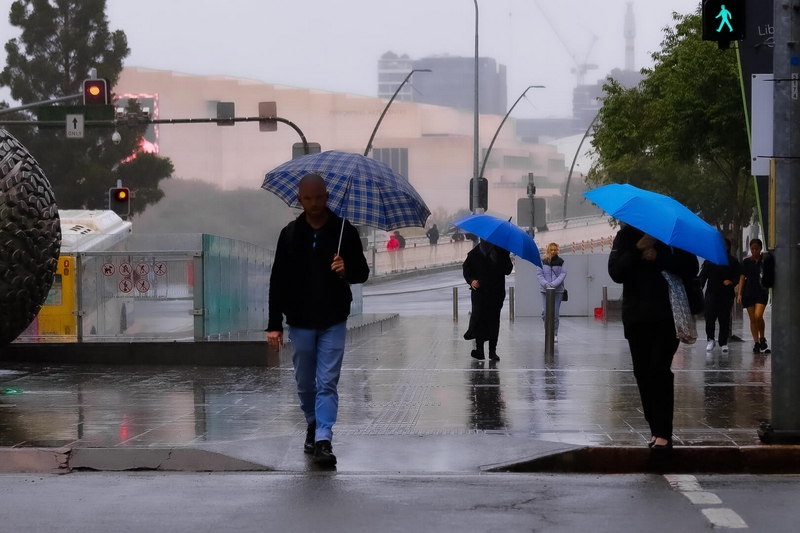 Honour For Digital Rainy Blue Day By Joni Keenan