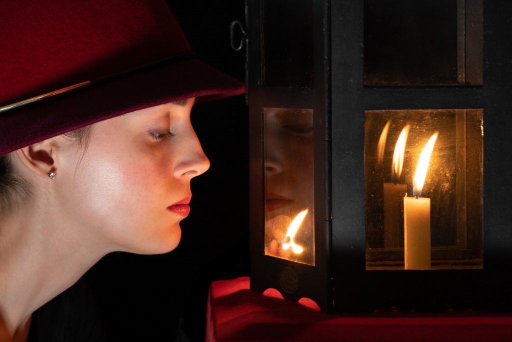 Honour For Print Lady Of The Lantern By Rose Parr