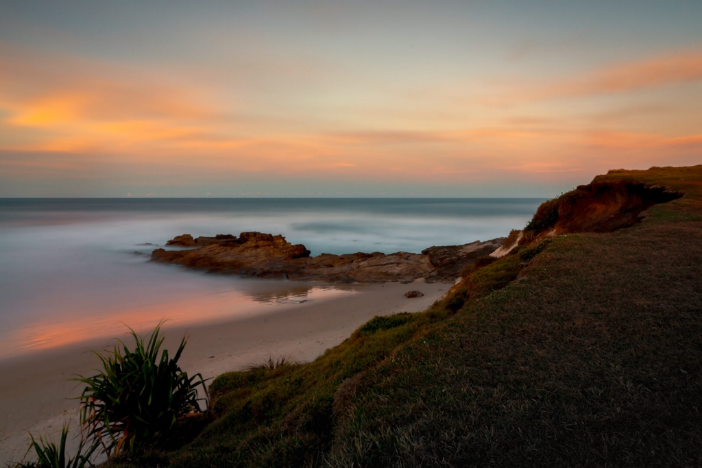 Merit For Digital Sunrise At Yuraygir National Park By Heidi Wallis