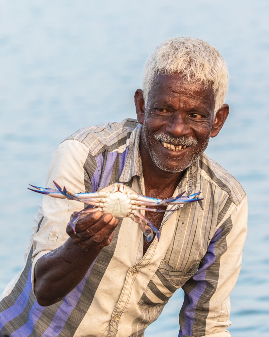 Merit For Print Happy Fisherman By Lekha Suraweera