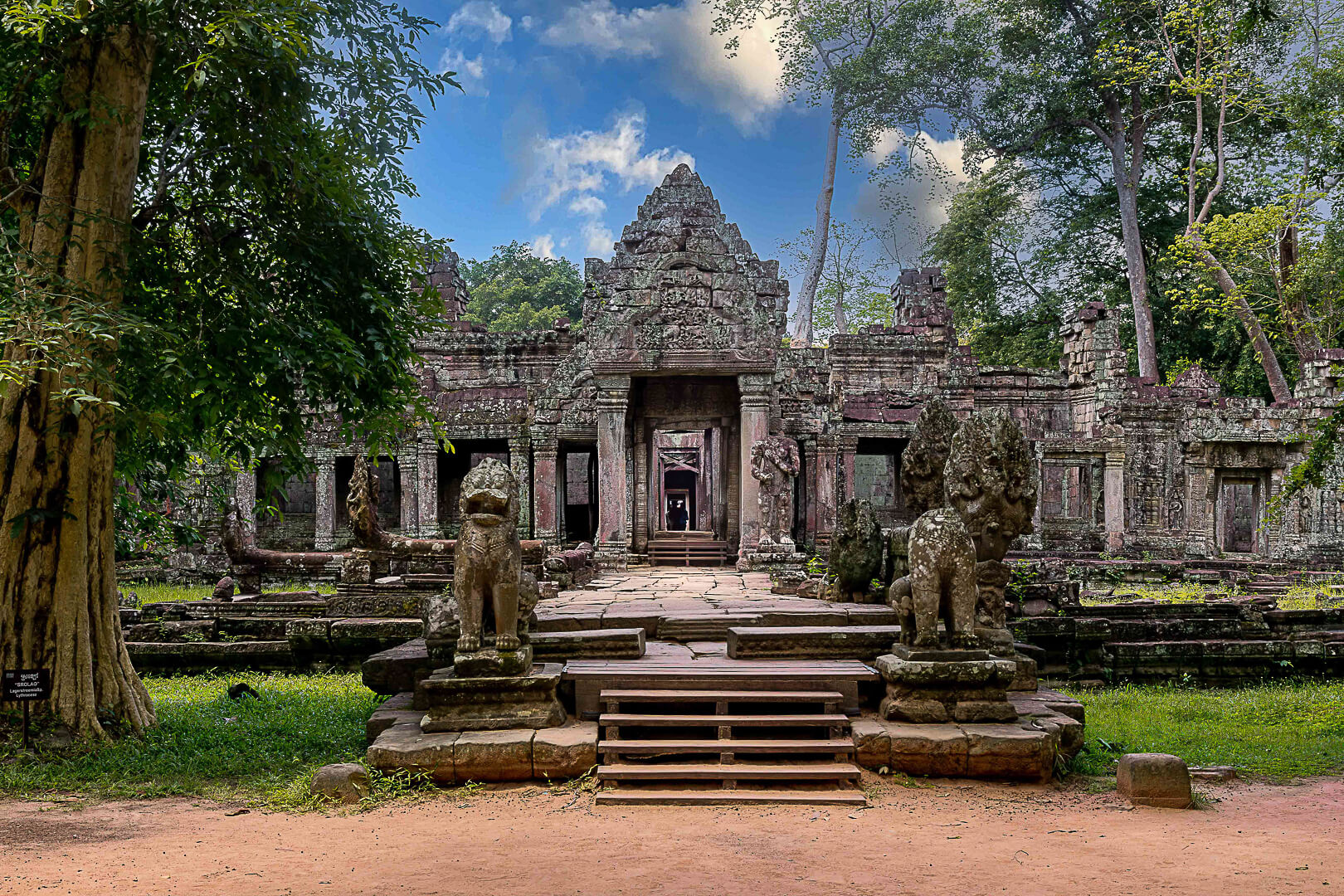 Merit For Print A Palace In Ruins By Swarna Wijesekera