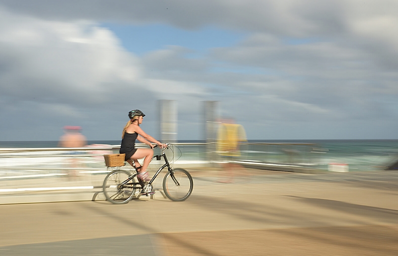 Honour For Digital Riding Along On Your Pushbike Honey By Gary Rick OShea