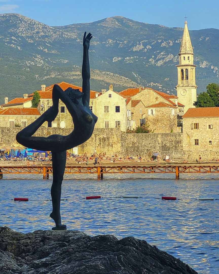 Merit For Print Ballerina Of Budva By Dorothy Harkins