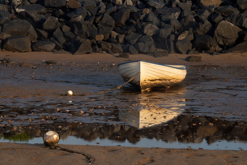 Merit For Print Waiting For The Tide By Janet Richardson